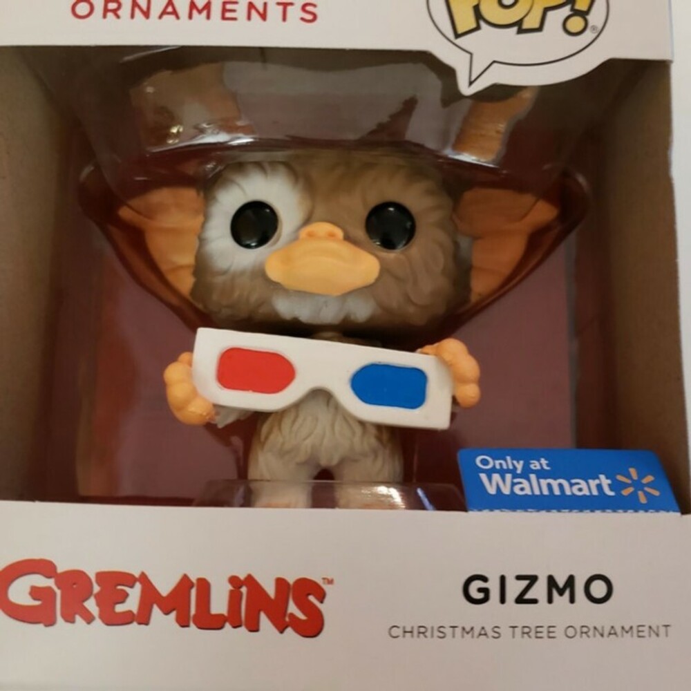 Hallmark Christmas Tree Ornament Gremlins GIZMO Walmart Exclusive Funko Pop - Picture 2 of 3